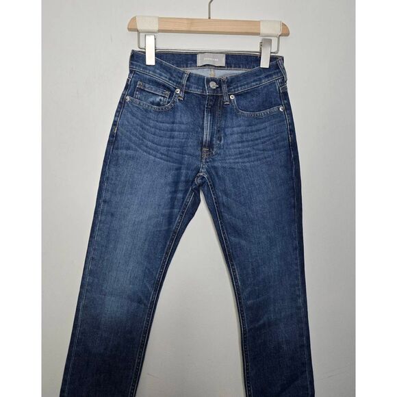 Everlane Mid Rise Skinny Jeans Size 24 Blue Denim - Picture 2 of 6